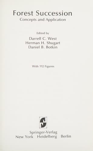 Cover image for Forest succession