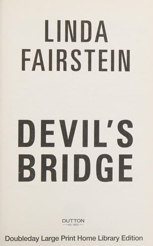 Cover image for Devil's bridge
