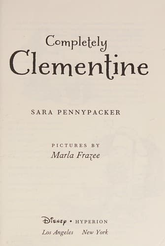 Cover image for Completely Clementine