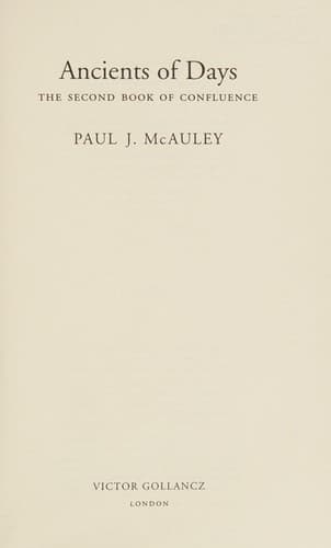 Cover image for Ancients of days