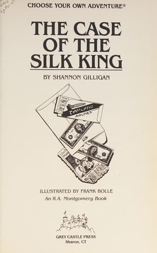 Cover image for The case of the silk king