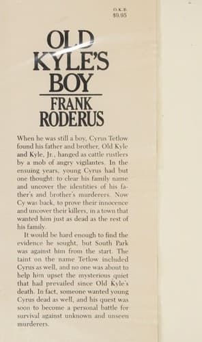 Cover image for Old Kyle's boy