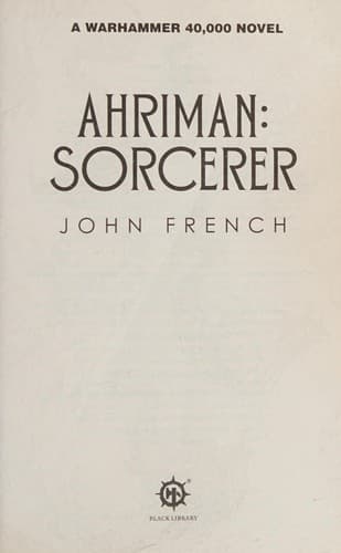 Cover image for Ahriman