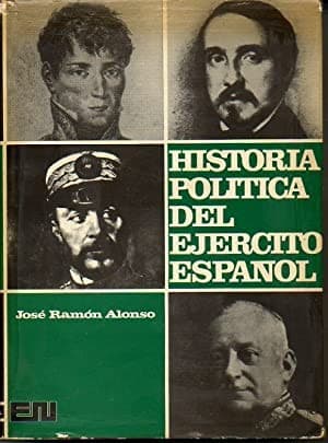 Cover image for Historia política del ejército español