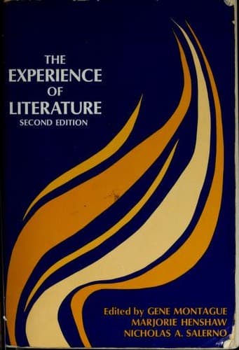 Cover image for The experience of literature