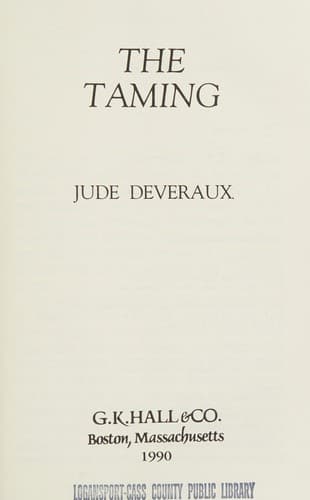 Cover image for The taming