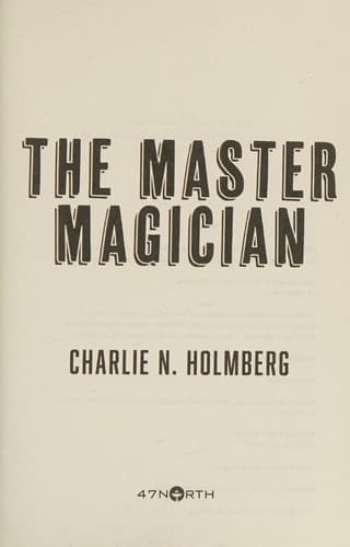 Cover image for The master magician