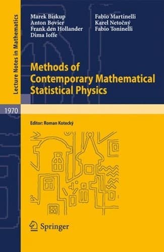 Cover image for Methods of contemporary mathematical statistical physics