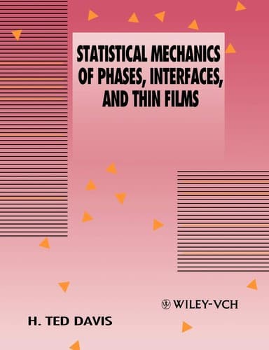 Cover image for Statistical mechanics of phases, interfaces, and thin films