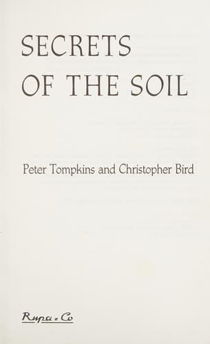 Cover image for Secrets of the soil