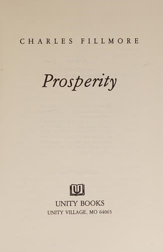 Cover image for Prosperity