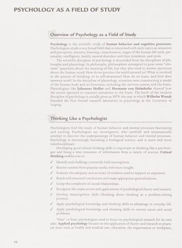 Cover image for Flash review for psychology
