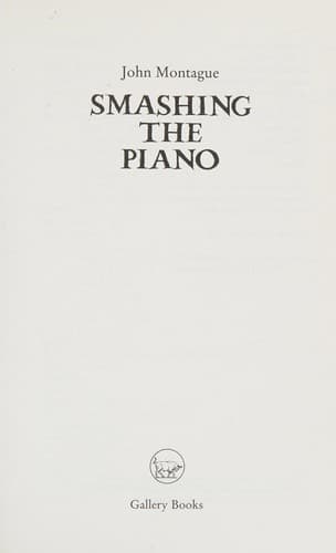 Cover image for Smashing the piano
