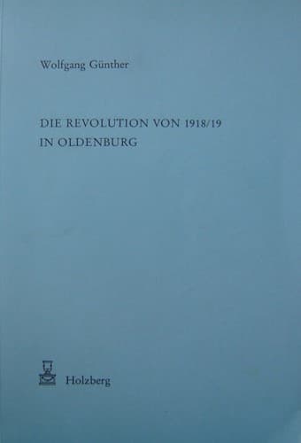 Cover image for Die Revolution von 1918/19 in Oldenburg