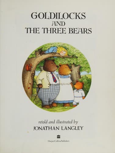 Cover image for Goldilocks and the three bears