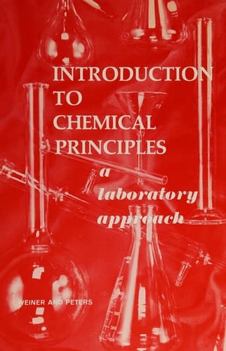 Cover image for Introduction to chemical principles
