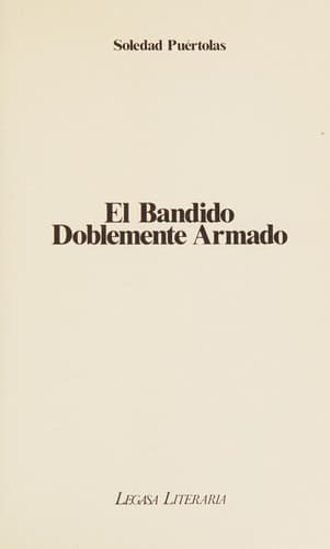 Cover image for El bandido doblemente armado