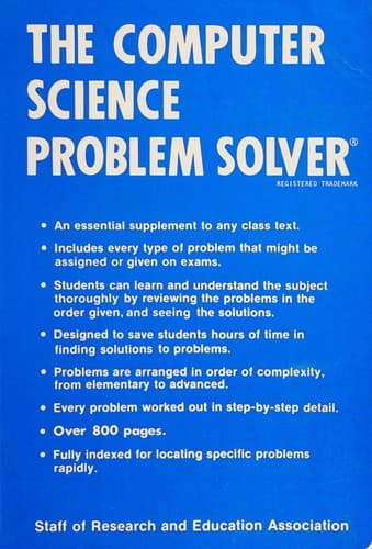 Cover image for The Computer science problem solver