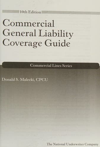 Cover image for Commercial general liability coverage guide