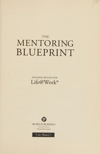 Cover image for The mentoring blueprint