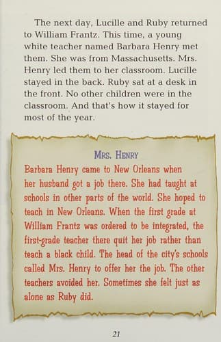 Cover image for Ruby Bridges