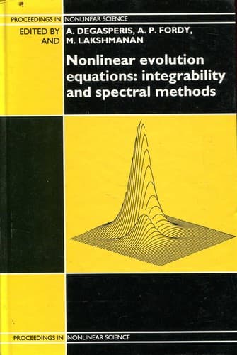Cover image for Nonlinear evolution equations