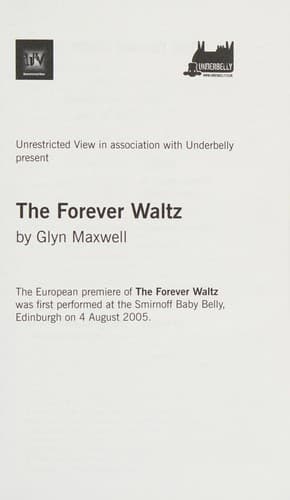 Cover image for FOREVER WALTZ.