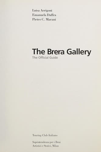 Cover image for The Brera Gallery
