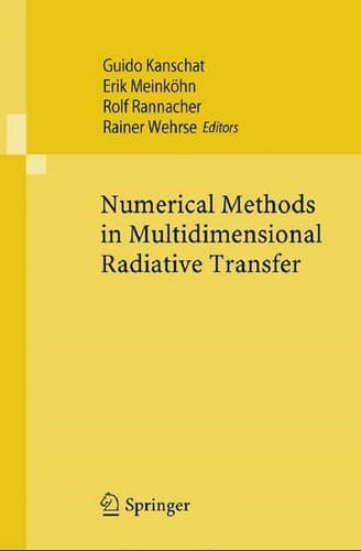 Cover image for Numerical methods in multidimensional radiative transfer