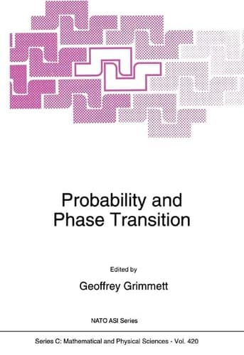 Cover image for Probability and phase transition