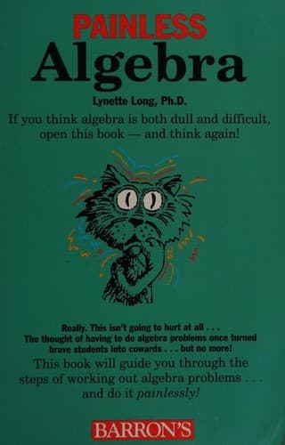 Cover image for Painless Algebra