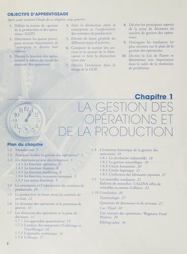 Cover image for La gestion des opérations