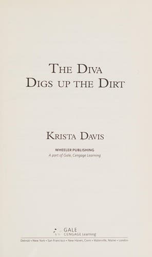 Cover image for The diva digs up the dirt