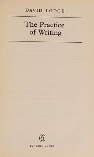 Cover image for The practice of writing