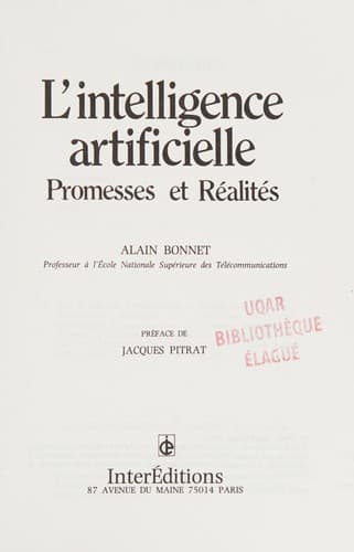 L' intelligence artificielle