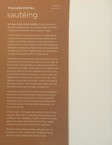 Cover image for Sautéing