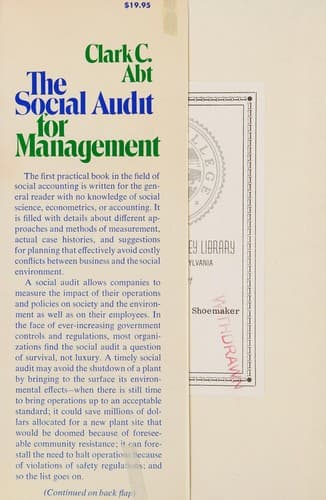 The social audit for management