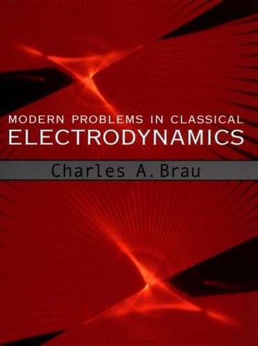 Cover image for Modern Problems in Classical Electrodynamics (Physics)