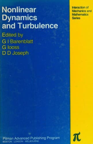 Cover image for Nonlinear dynamics and turbulence