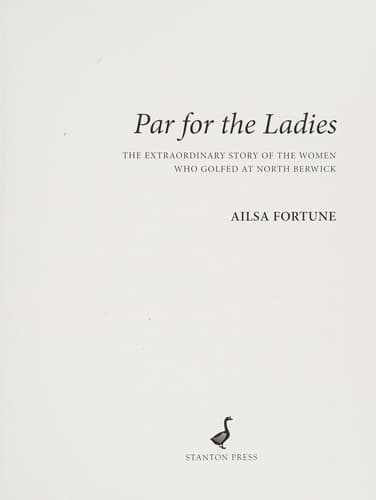 Par for the ladies