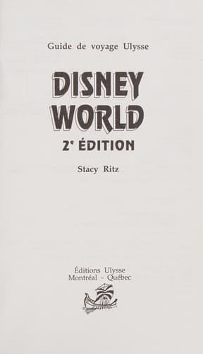 Cover image for Disney World