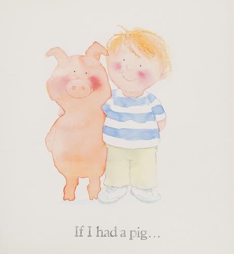 Cover image for If I had a pig