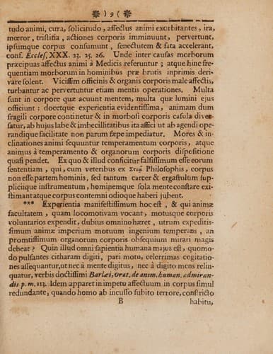 Commercium mentis a corporis occasione dicti sapientis, sap. IX. 15. strictim expositum et illustratum