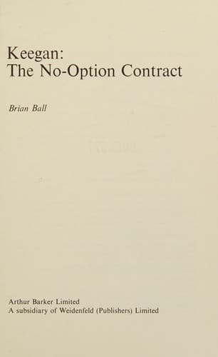 Cover image for Keegan