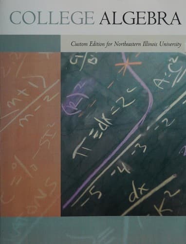 Cover image for College algebra