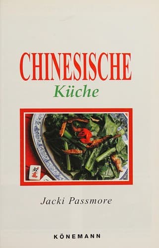 Cover image for Chinesische Küche