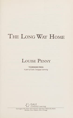 Cover image for The long way home
