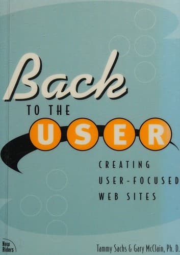 Cover image for Back to the user