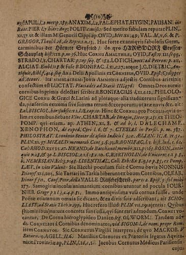 Tractatus philologico-medicus de cornutis in quo varia curiosa delibantur ex theologorum, j[uris]c[onsul]torum, medicorum ... monumentis. Cum indice