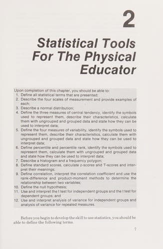 Cover image for Measurement by the physical educator